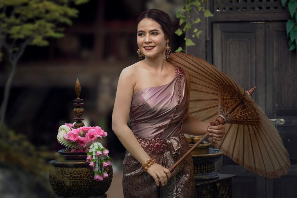 woman, traditional wear, thai, fashion, umbrella, parasol, beauty, girl, female, model, beautiful, pose, culture, tradition, asian, portrait, thai, thai, thai, thai, thai, umbrella, parasol-5970449.jpg