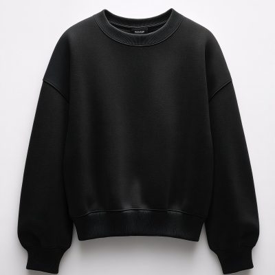 ai generated, black, sweatshirt, long sleeves, apparel, clothing, casual, fashion, top, garment, textile, style, trendy, cozy, warm, comfortable, fabric, wear, outfit, design, casual wear, uniform-9009134.jpg